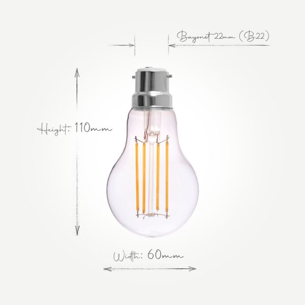 Classic 7W LED Dimmable Light Bulb