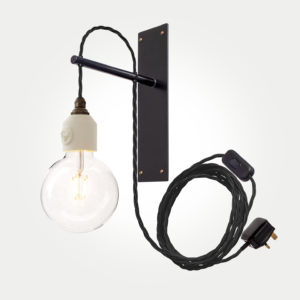Nayland Acanthus Plug In Wall Light