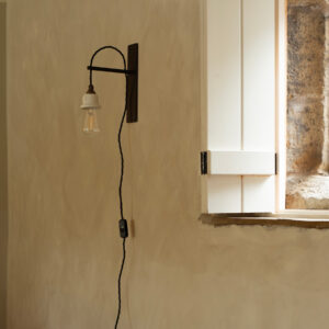 Nayland Delphinium Plug In Wall Light