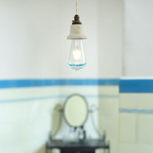 Delphinium Plug-In Pendant