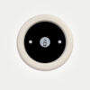 1 Gang Black Switch With Chrome Toggle - Image 3