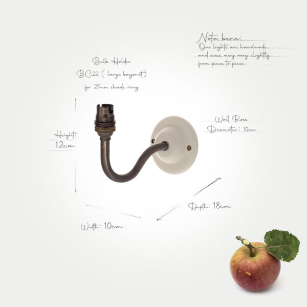Bergholt Linen Wall Light - Image 12