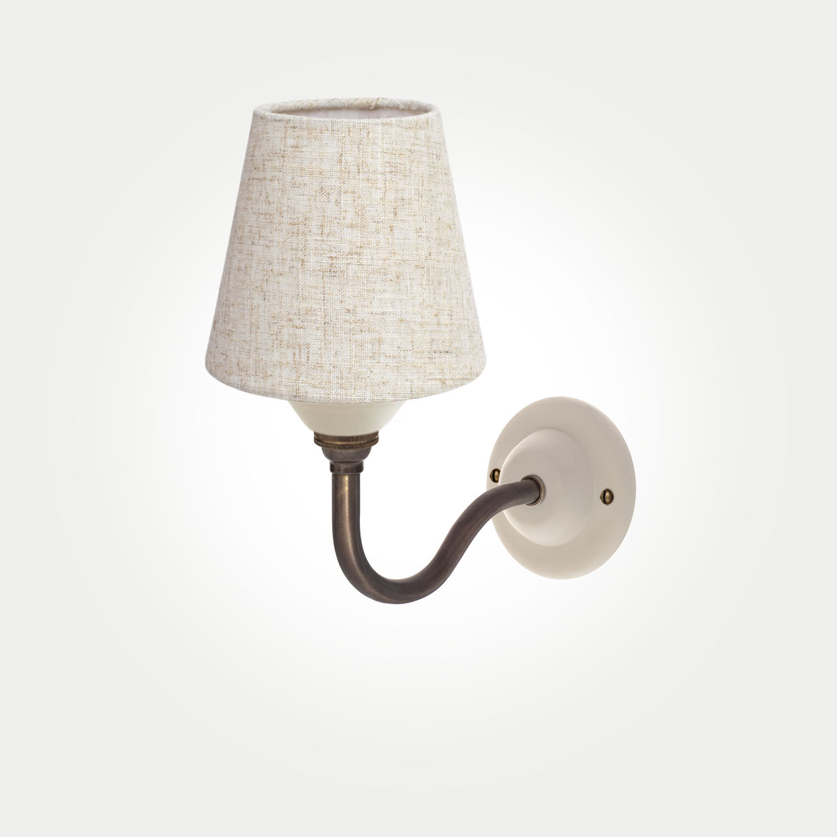 Main-Bergholt-Linen-Brass Dimmable LED Light Bulb Pear