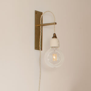 Boxted Acanthus Plug In Wall Light
