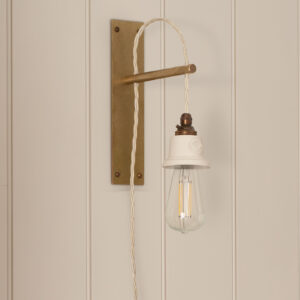 Boxted Delphinium Plug In Wall Light