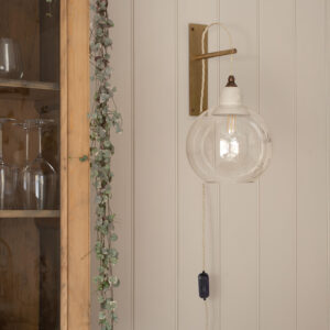 Boxted Constable Plug In Wall Light